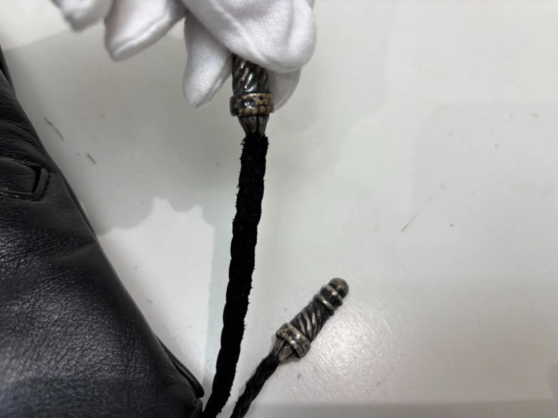 シルバーアクセサリー脱着作業後