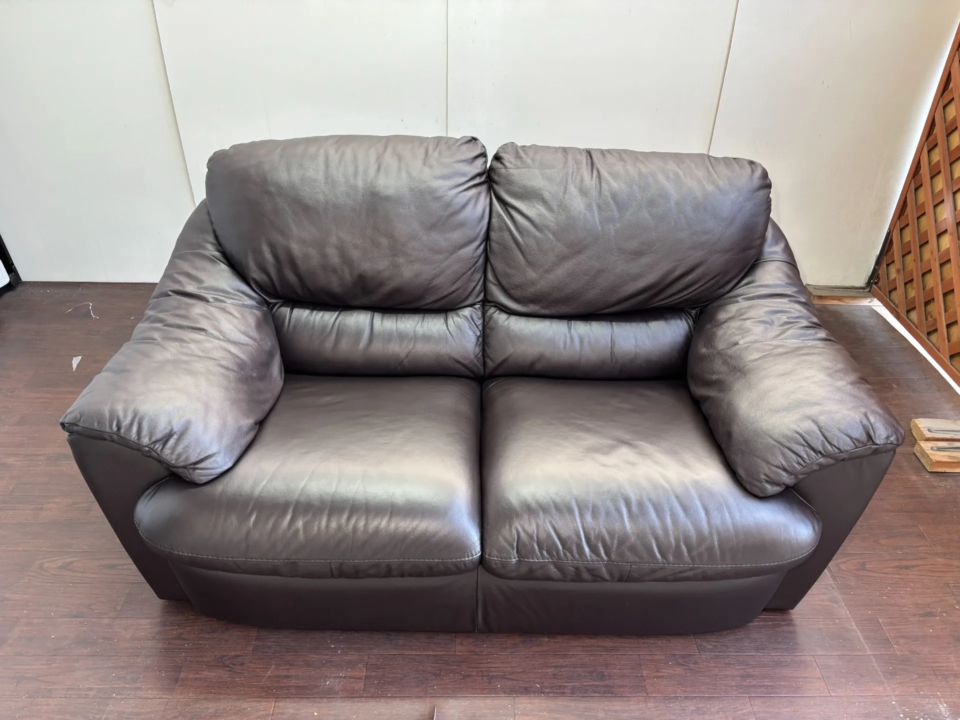 ニトリ2人掛けソファ 座面修理済み 2人掛けソファ 本革タイプ (Z278KD BR) | ニトリネット【公式】 家具