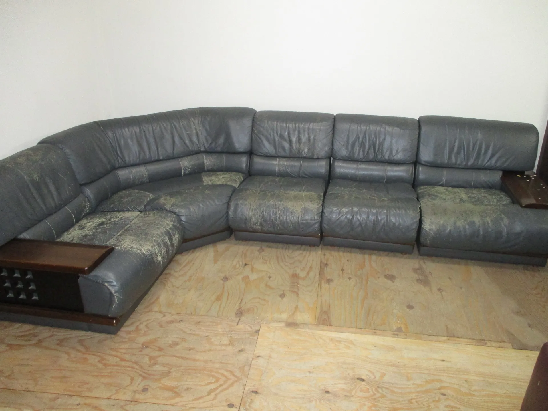 カリモクソファセット修理前