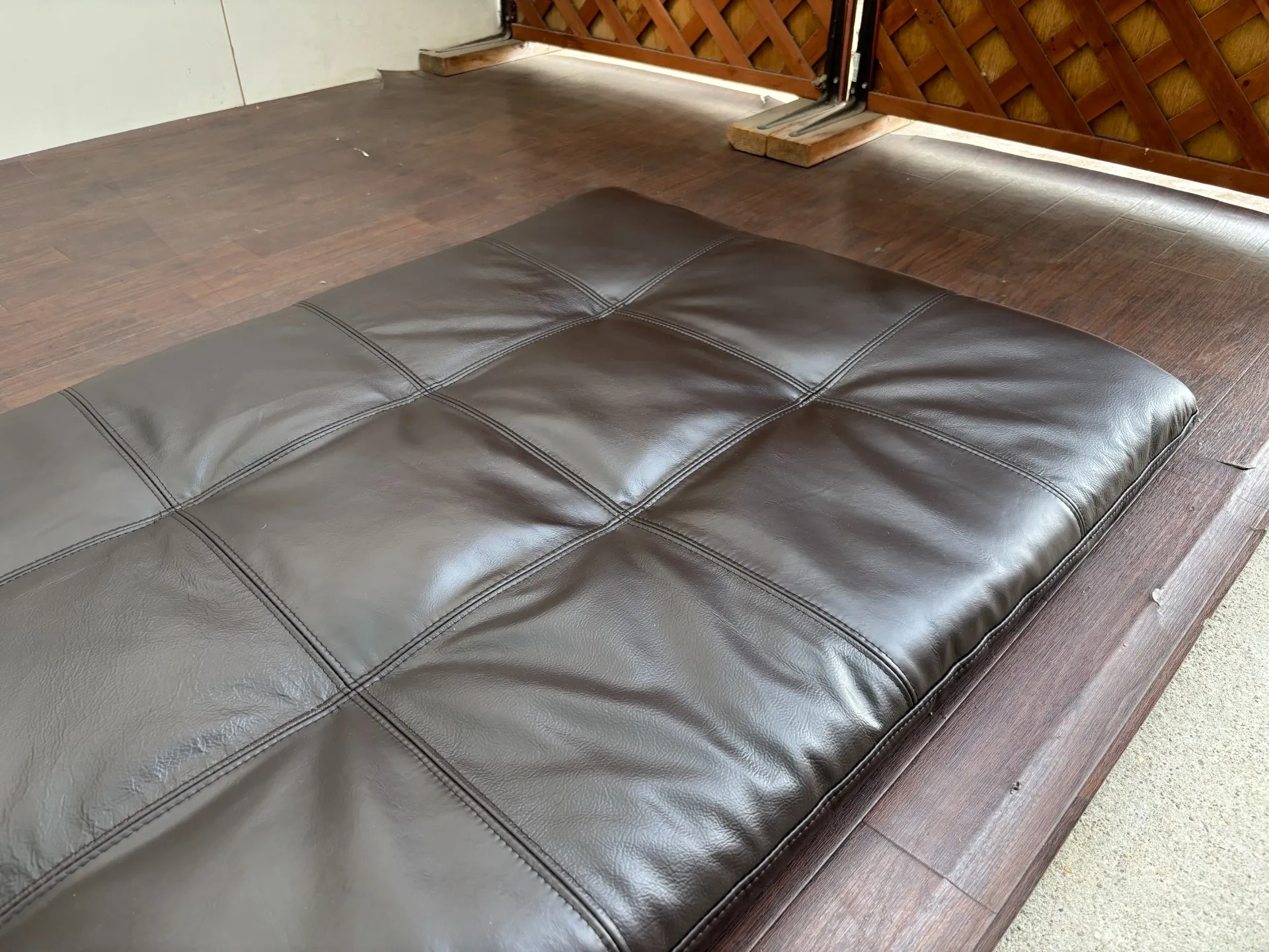 ソファシート天面張り替え修理後