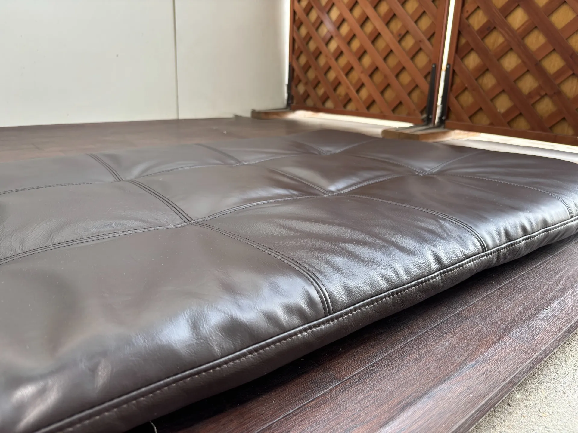 ソファシート天面張り替え修理後