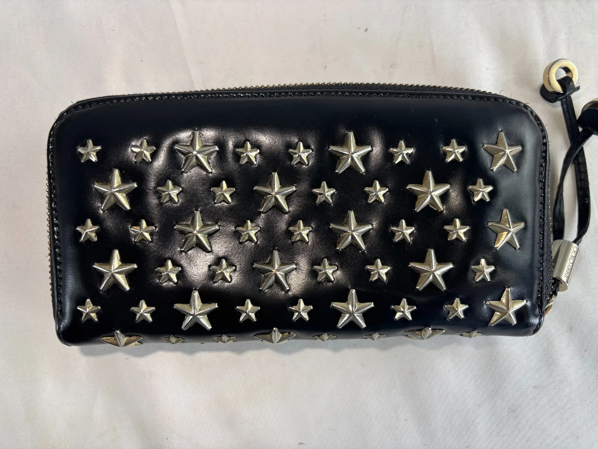 ジミーチュウ財布色剥げ⇒色替え修理後