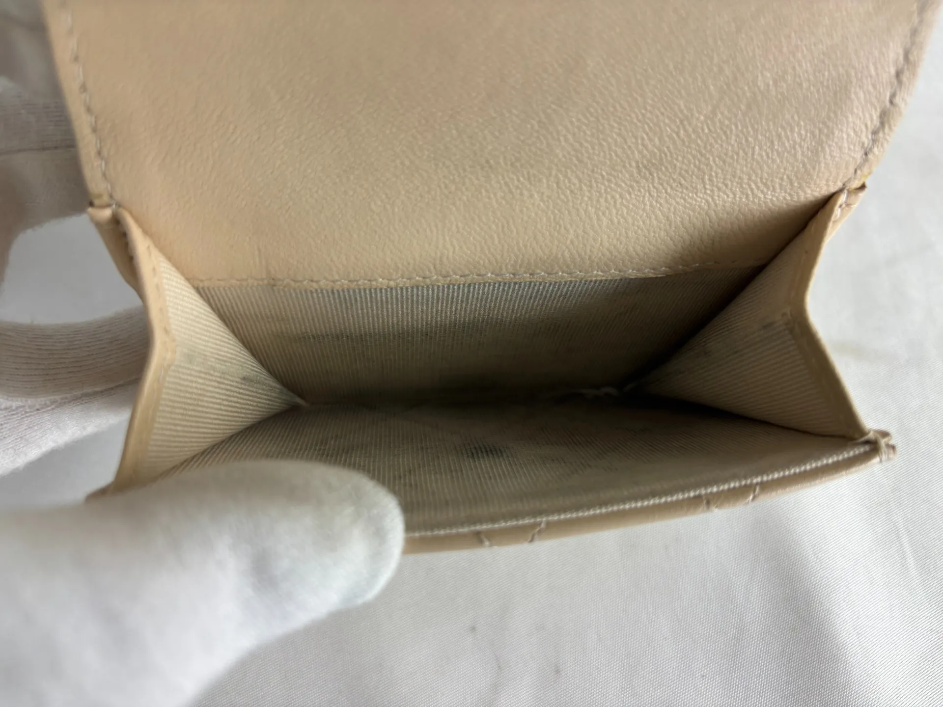 シャネル財布カラーチェンジ前